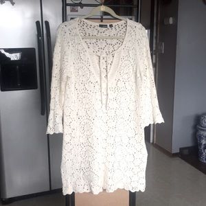 NWOT -Crochet Beach Cover Up